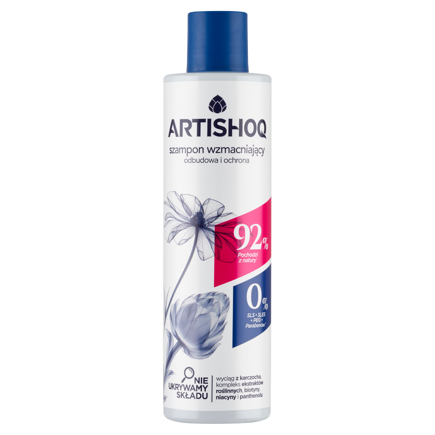 Artishoq, szampon wzmacniający, odbudowa i ochrona, 200 ml