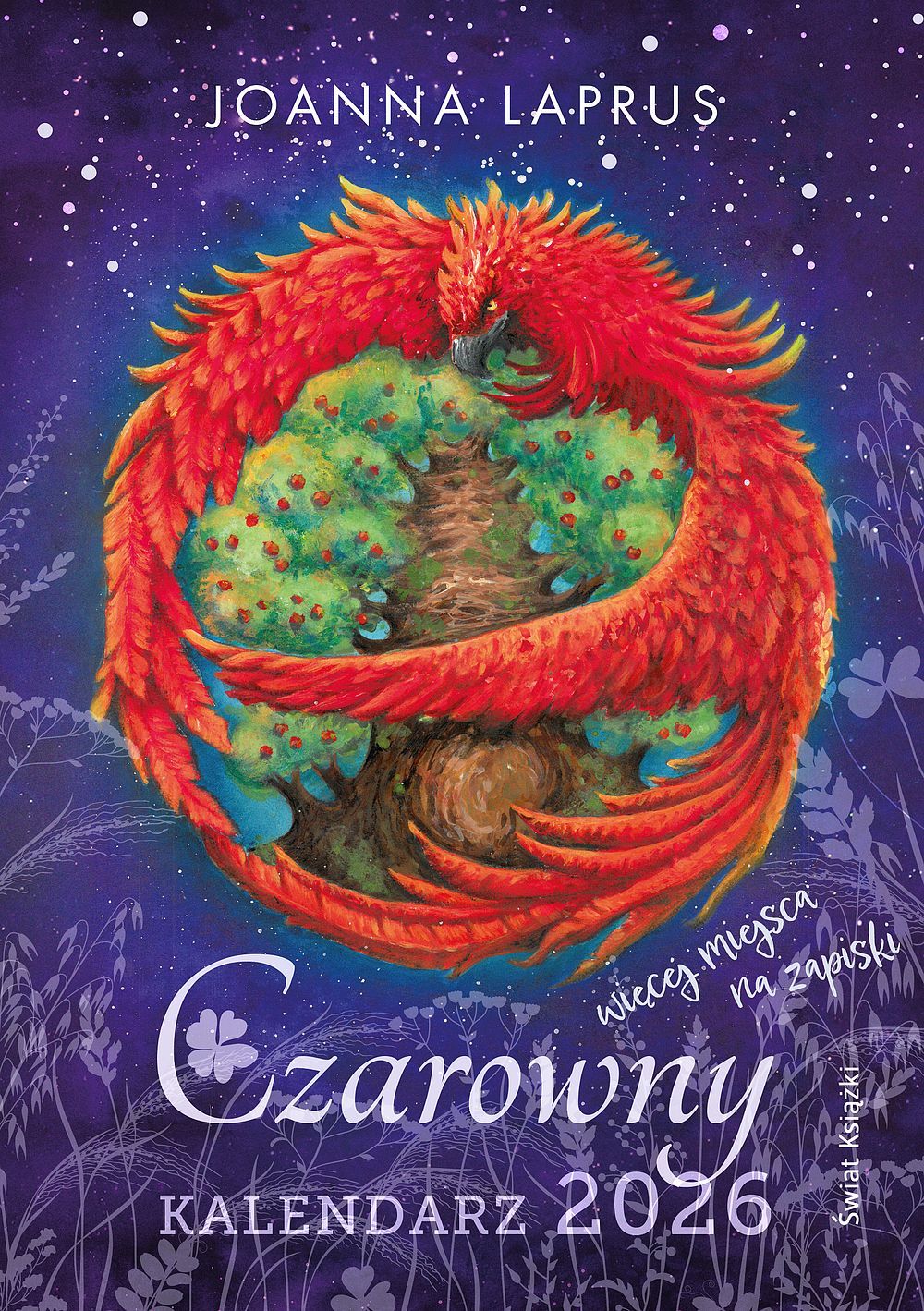 Czarowny kalendarz 2026 (więcej miejsca na zapiski) - Joanna Laprus - kalendarz