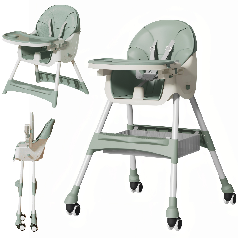 Krzesełko Artnico LUX Frilo zielone do karmienia