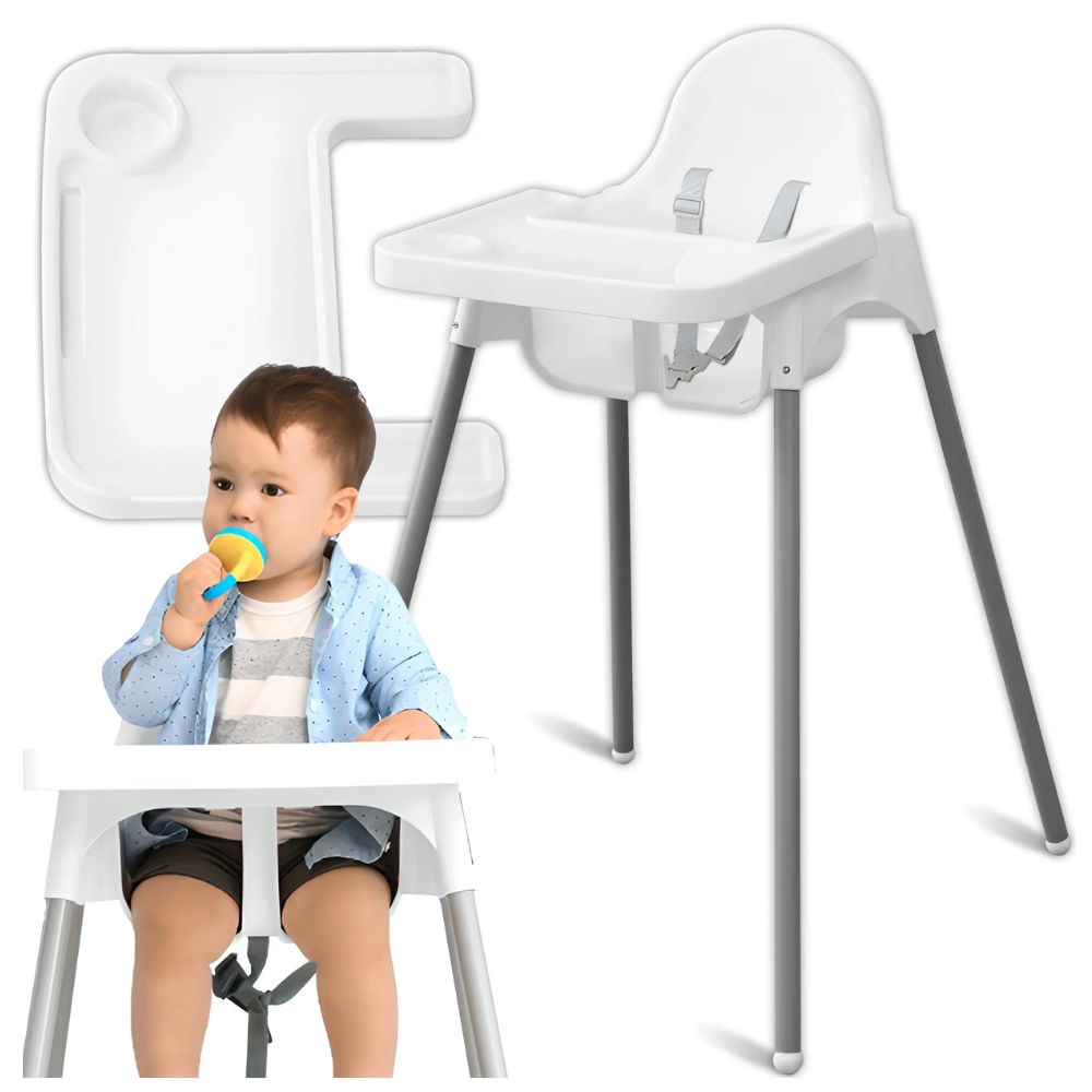 Krzesełko Artnico Tilio białe do karmienia dziecka