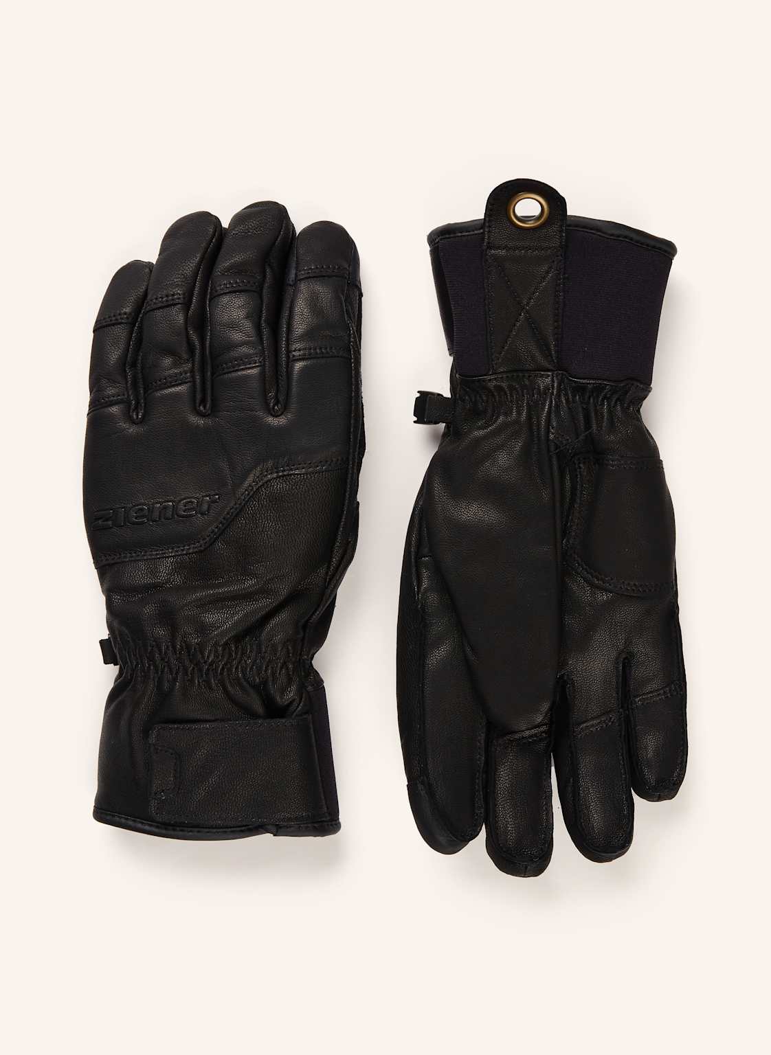 Ziener Rękawiczki Narciarskie Gismon-Z As® Umożliwiające Obsługę Ekranów Dotykowych schwarz
