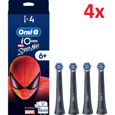 ORAL-B iO Kids Spiderman 4 szt. Delikatne dla dziąseł