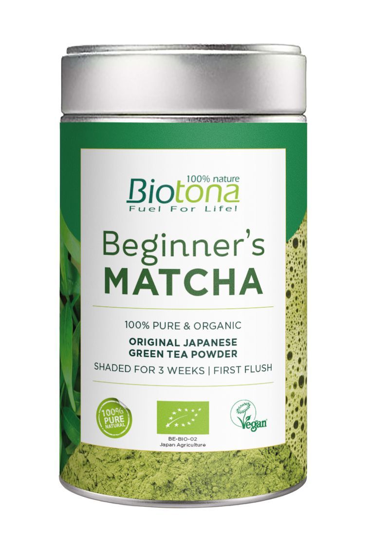 Biotona Herbata zielona matcha japońska beginners 80 g Bio - herbata