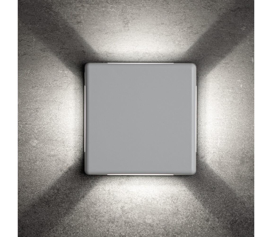 Kanlux 39180 - Zewnętrzny kinkiet LED REFAZI LED/6W/230V IP54 biały