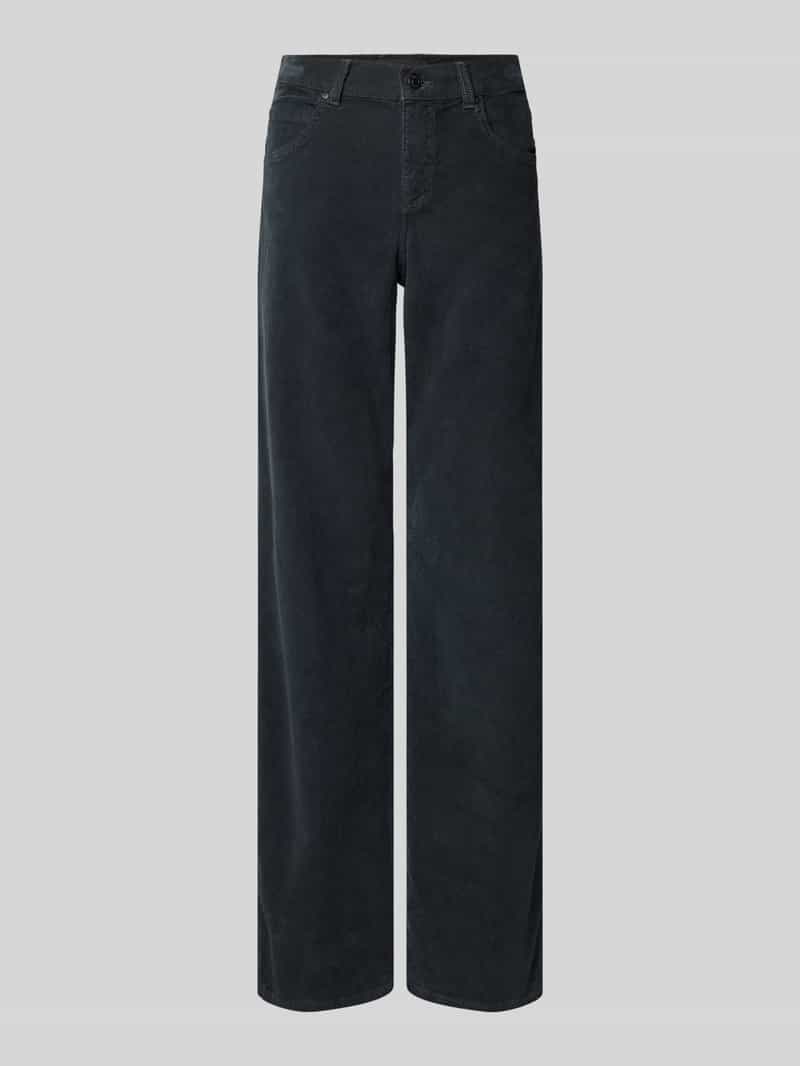 Spodnie materiałowe z 5 kieszeniami model ‘Lara’