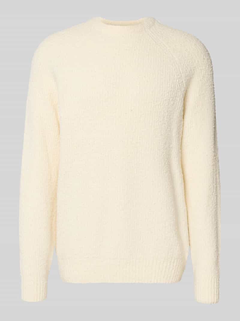 Sweter z dzianiny o kroju relaxed fit z mieszanki bawełny model ‘DALE LIFE’