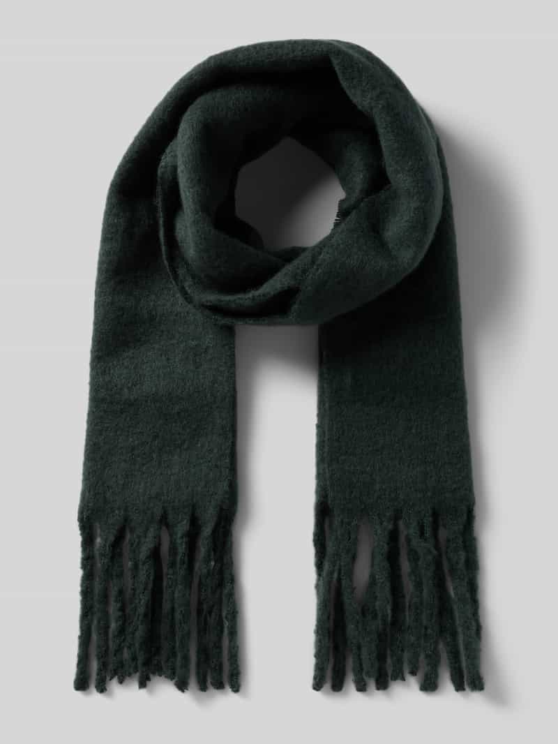 Szal z długimi frędzlami model ‘NIKITA’