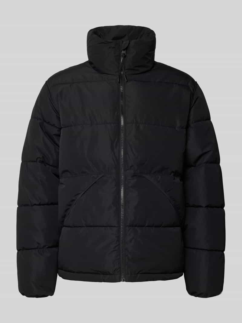 Kurtka pikowana o kroju regular fit ze stójką model ‘PACK’