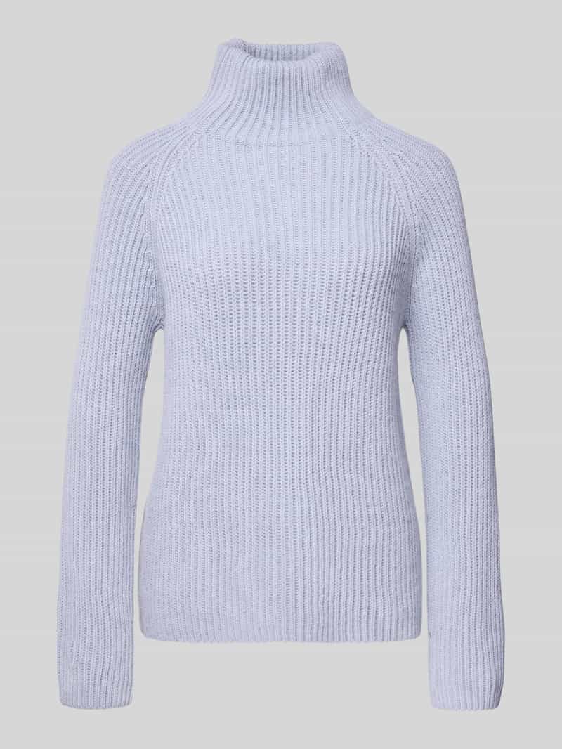 Sweter z dzianiny ze stójką model ‘ARWEN’