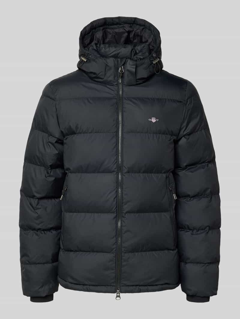 Kurtka pikowana o kroju regular fit z wyhaftowanym logo model ‘Cloud’