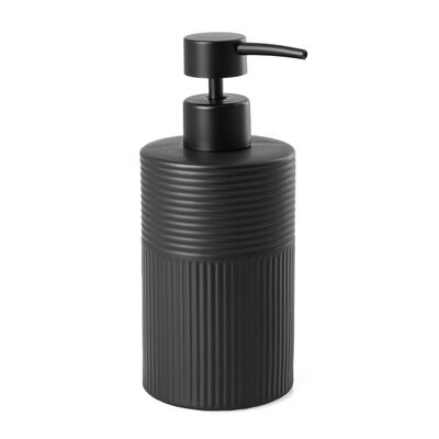 Dozownik mydła Tusa kamionka czarny