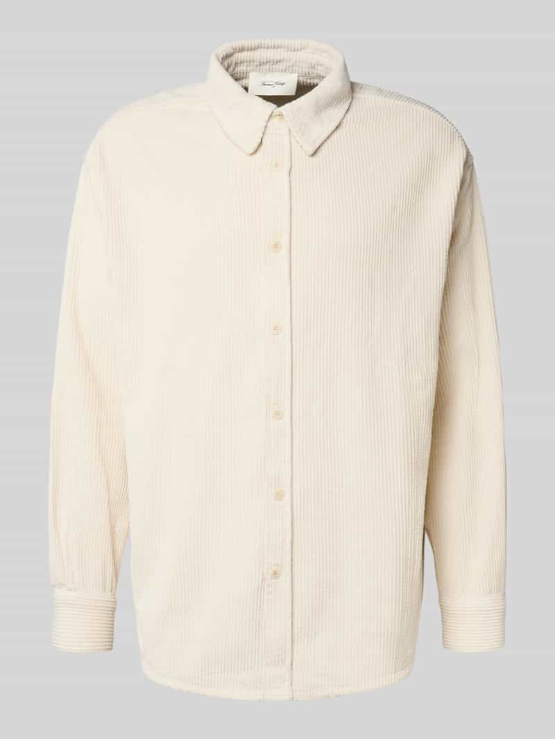 Koszula casualowa o kroju relaxed fit ze sztruksu model ‘PADOW’