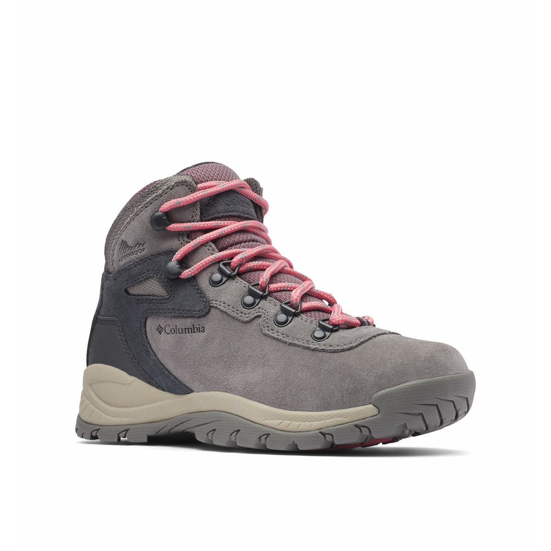 Damskie buty trekkingowe Columbia Newton Ridge™ Plus Waterproof Amped Rozmiar butów (UE): 42 / Kolor: szary/różówy