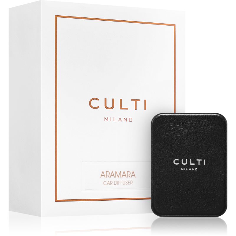 Culti Milano Car Diffuser Black Aramara zapach do samochodu + napełnienie 73x53 cm
