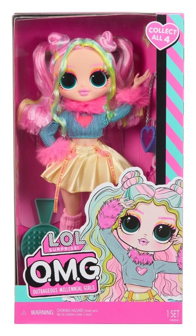 Lol Surprise Omg Entry Doll - Bubblegum D.j.