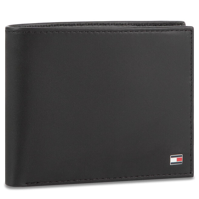 Portfel Tommy Hilfiger Eton Trifold AM0AM00657 Czarny