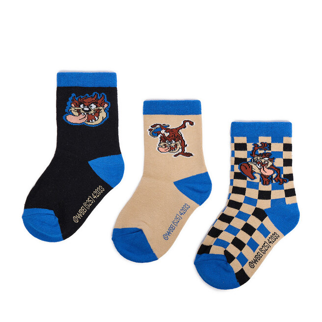 Skarpety długie Looney Tunes CEO-ACCCS-AW25-227WBLT(3-PACK) Beżowy