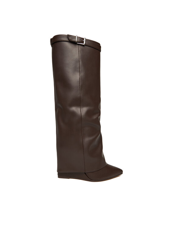 Steve Madden Kozaki Corenne SM11003418 Brązowy