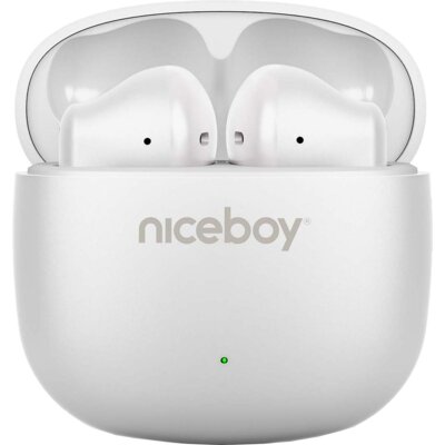Niceboy Beans 4 POP - 200 mAh + 2x 30 mAh IPX4 biały