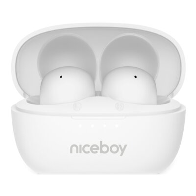 Niceboy Podsie 4 POP - 400 mAh + 2x 40 mAh IPX4 biały