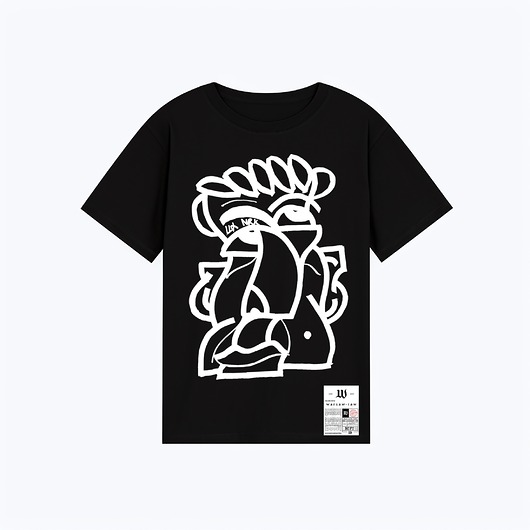 T-Shirt bawełniany 'Luks Przez Iks VI'