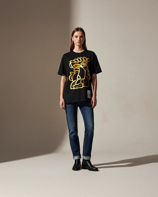 T-Shirt bawełniany 'Luks Przez Iks VI'