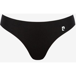 Majtki damskie brazyliany bawełniane bezszwowe czarne Gloss Pierre Cardin