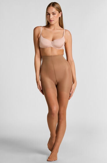 Hunkemöller Rajstopy 15 Den Total Lift & Shape Beżowy