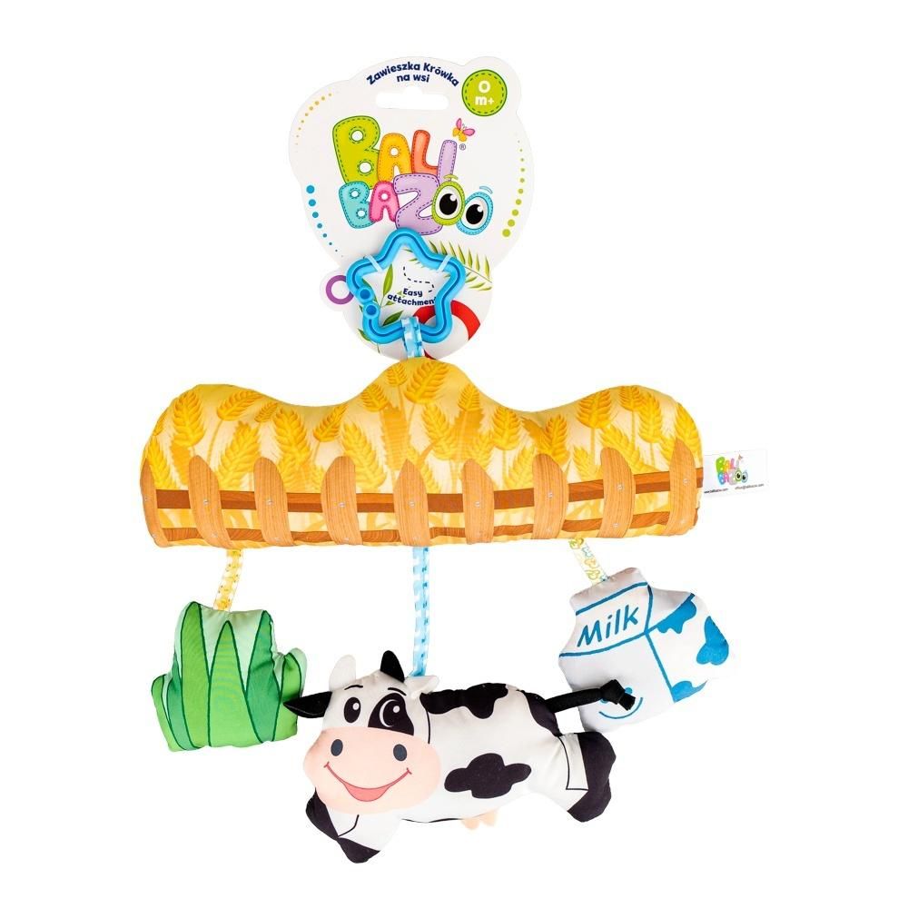 Zawieszka Krówka na wsi - zabawka