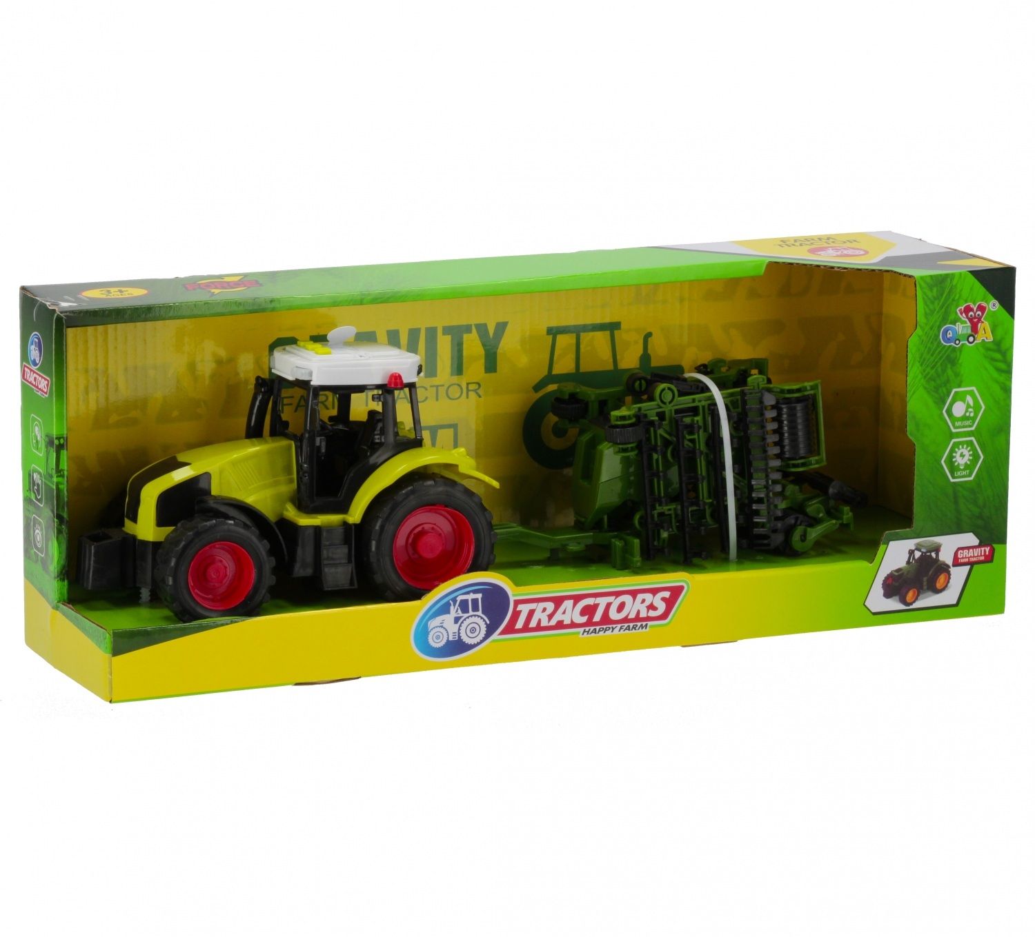 Traktor Moje Ranczo z akcesoriami - model lub pojazd