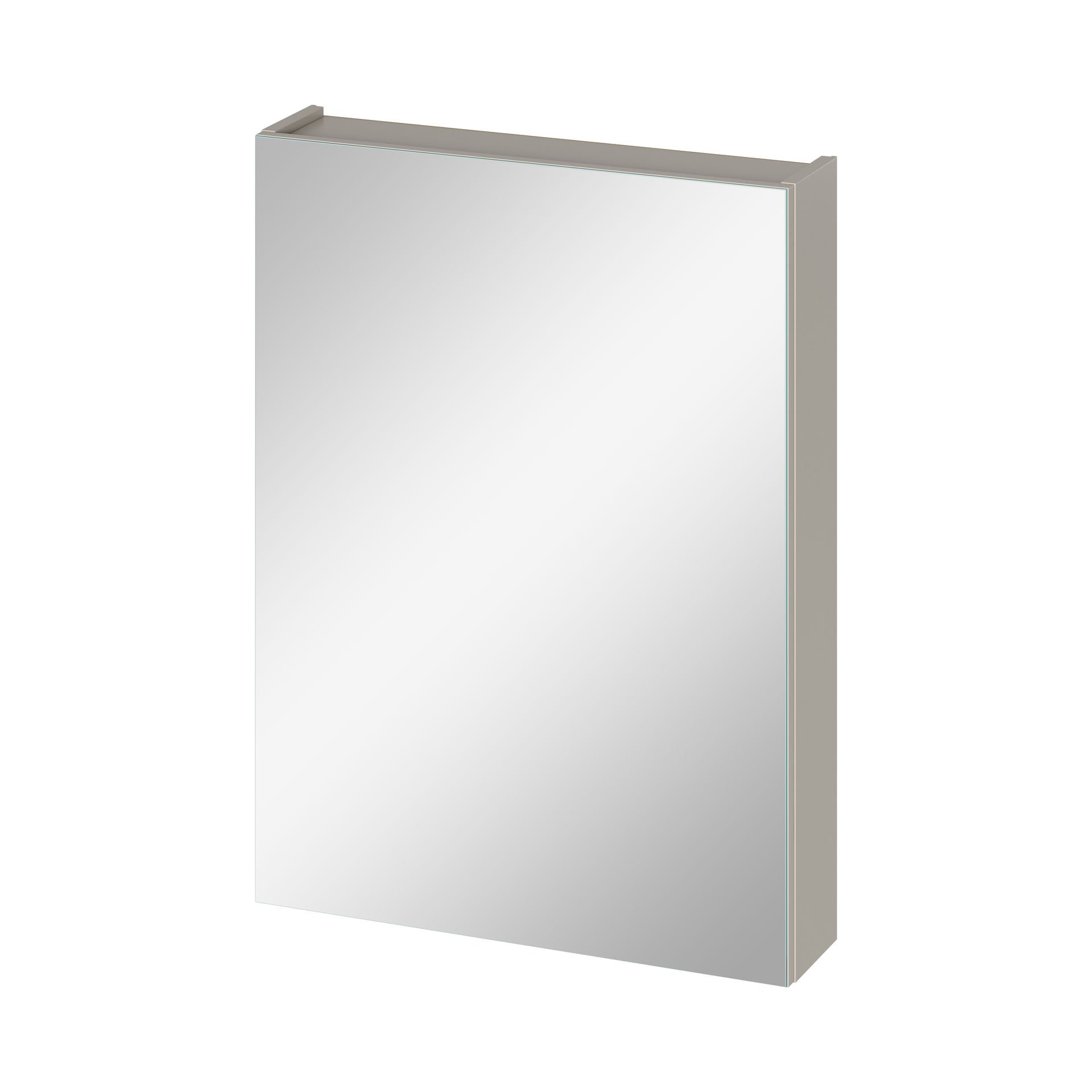 Szafka łazienkowa wisząca z lustrem Senti Maletto 60 cm kaszmir mat