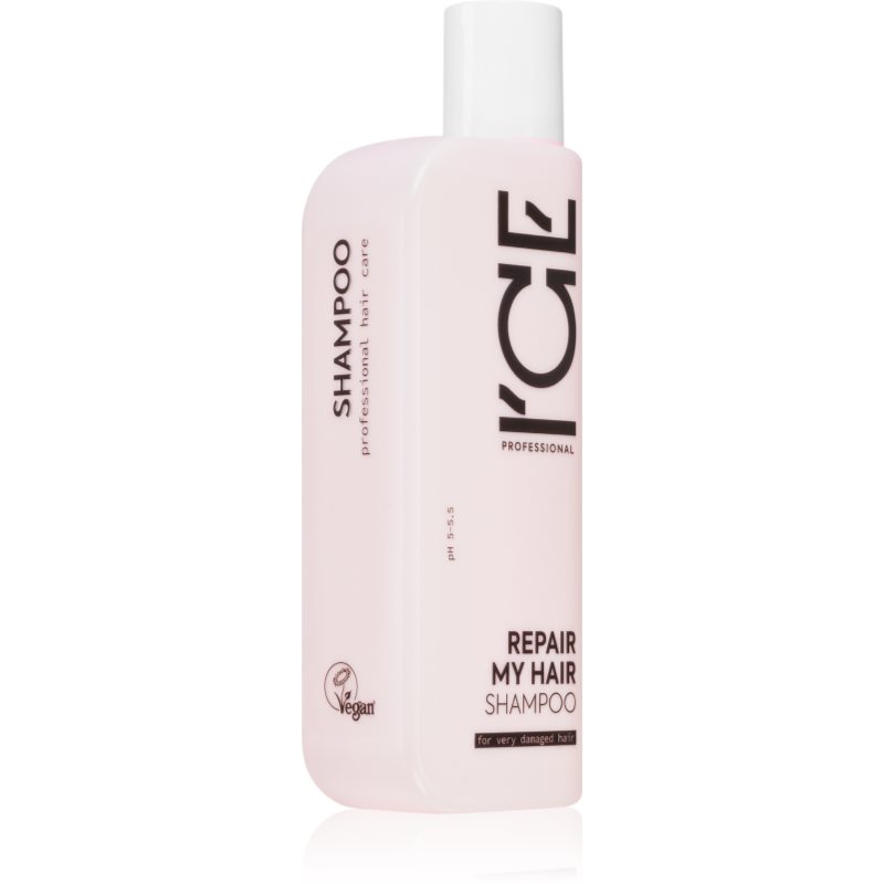 Natura Siberica ICE Professional Repair My Hair delikatny szampon oczyszczający z keratyną 250 ml