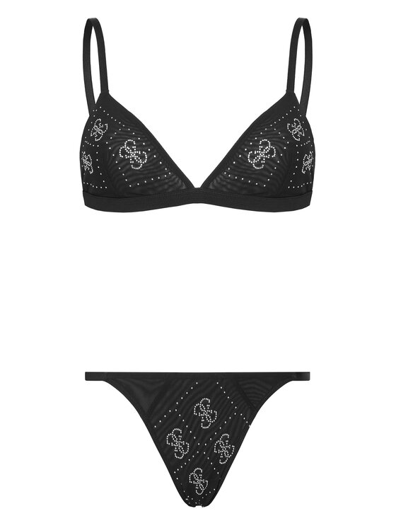Guess Komplet bielizny O5BG05 K1740 Czarny
