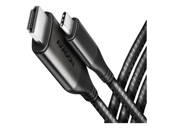 AXAGON RVC-HI2MC, USB-C - HDMI 2.0a kabel 1.8m, 4K/60Hz HDR10