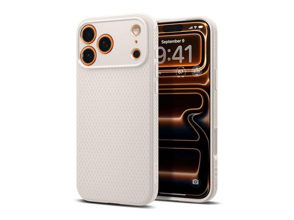 SPIGEN Liquid Air do Iphone 17 Pro Max Natural Titanium 8800283314007
