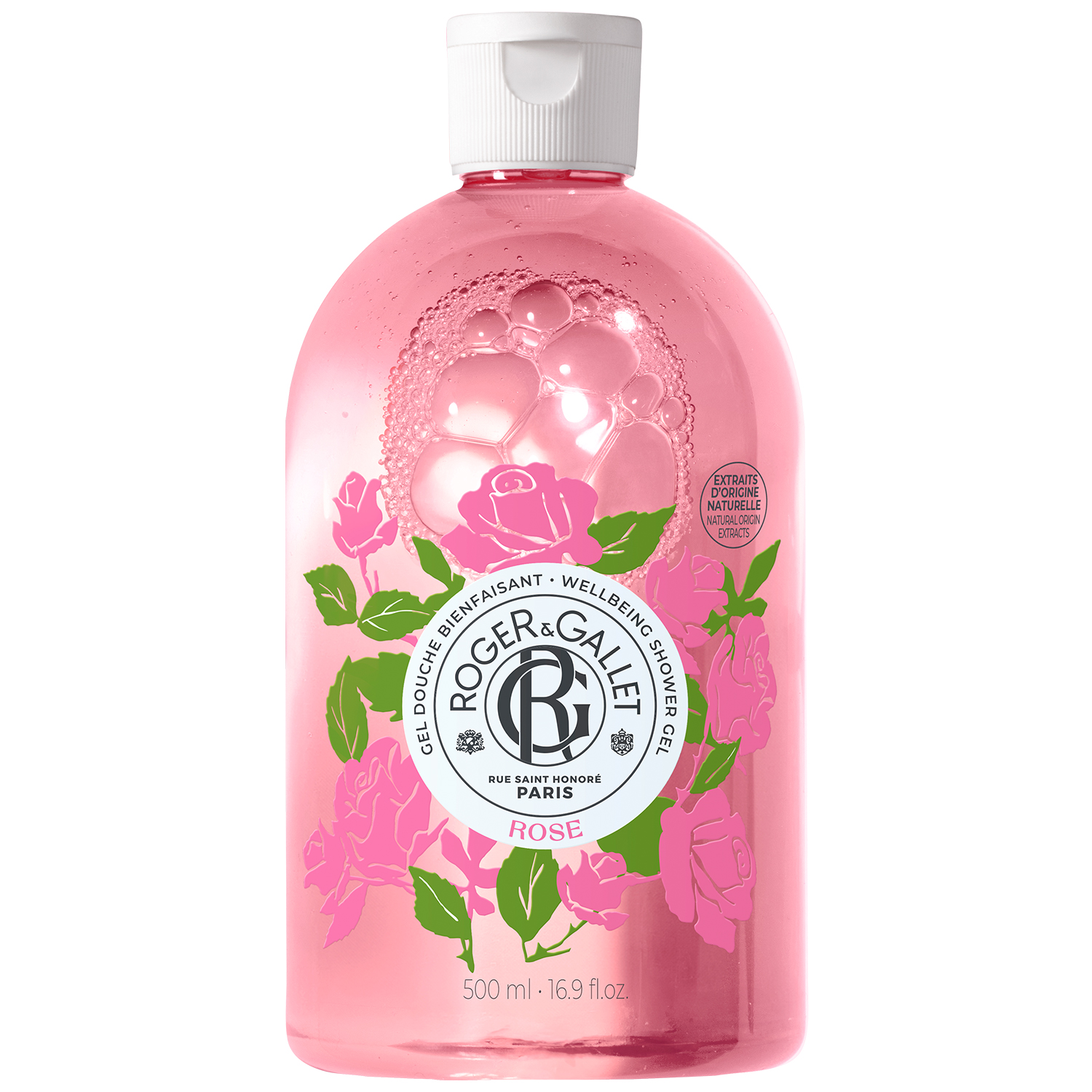 Roger & Gallet Rose, żel pod prysznic, 500 ml