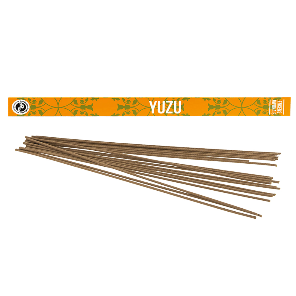 Aromandise Les Encens du Monde, kadzidełko Discovery, Yuzu, Pobudzające, 12 sztuk