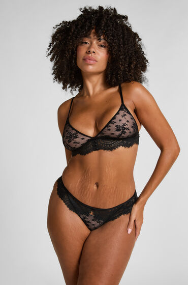 Hunkemöller Brazyliany Lou Czarny