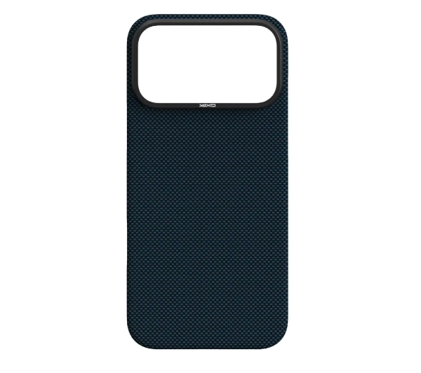 Yaxo Aramid Fiber Ultra Slim Case MagSafe iPhone 17 Pro Max Granatowy