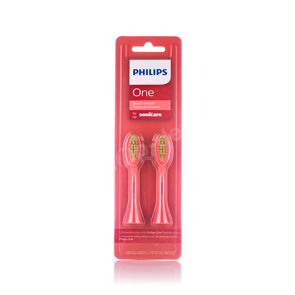 Philips Sonicare ONE BH1022/01 Orange Końcówki do szczoteczki sonicznej 2 sztuki