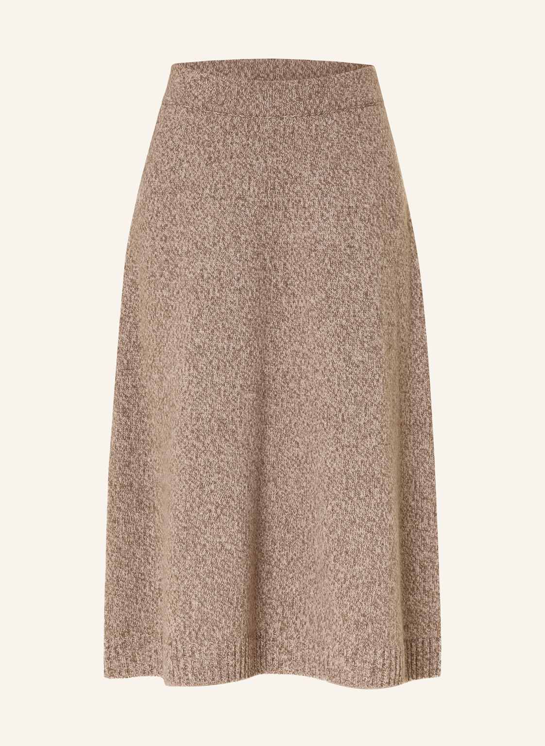 Weekend Max Mara Spódnica Z Dzianiny Barnaba braun