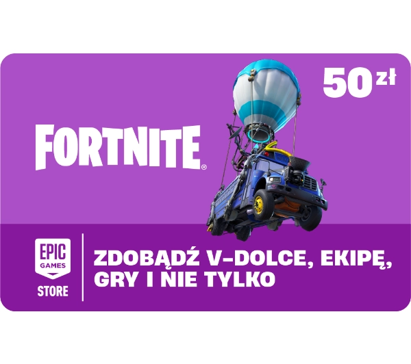 Epic Gift Card Fortnite 50 PLN