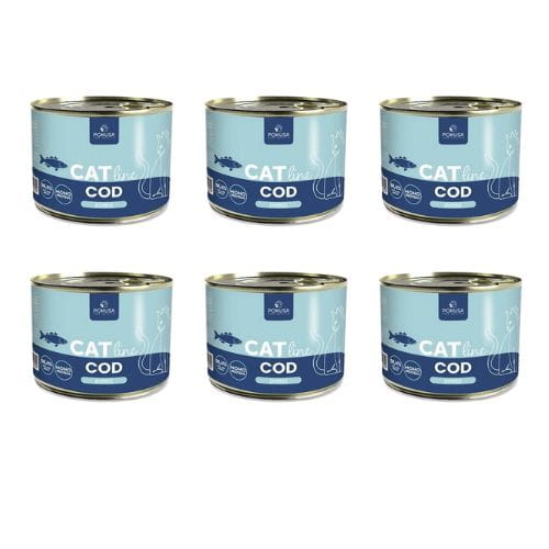 Pokusa CatLine Dorsz 6x200g mokra karma dla kotów z dorszem