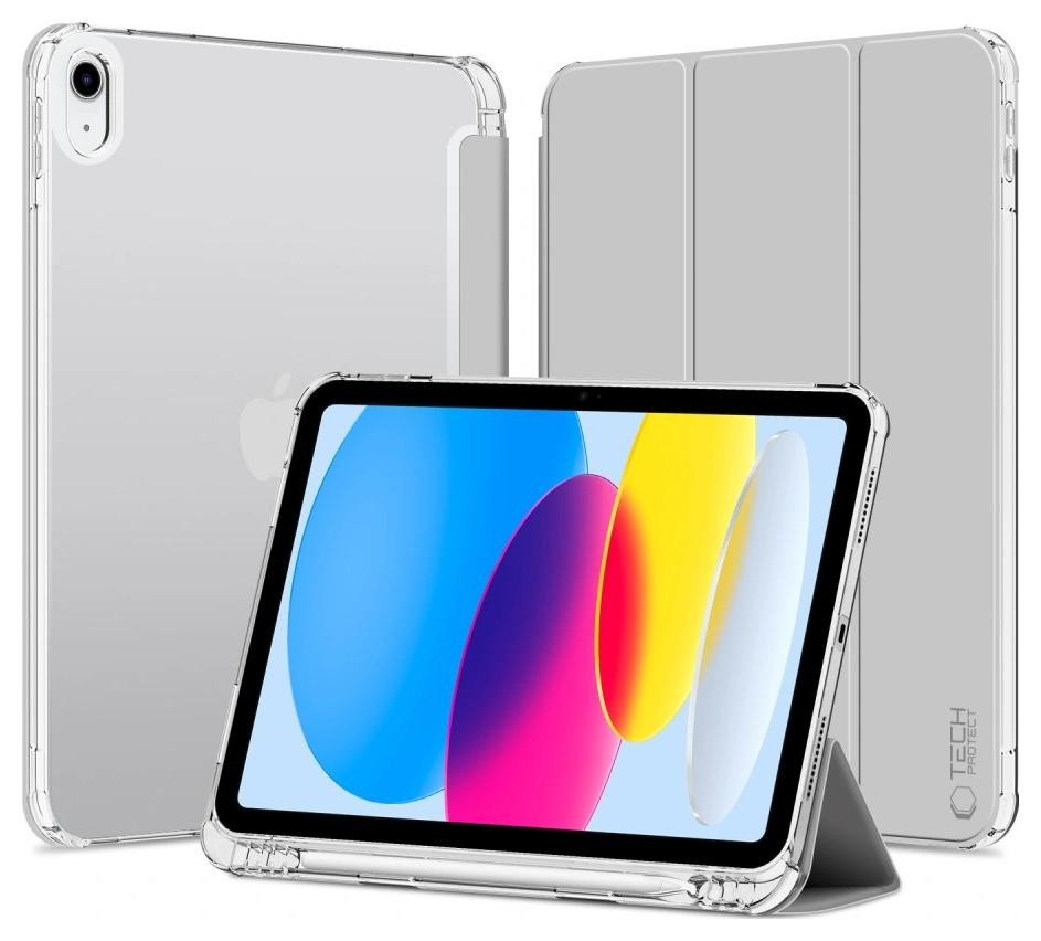 Tech-Protect SC Pen Hybrid do iPad 10.9” 10 / 2022 / 11” 11 / 2025 szary