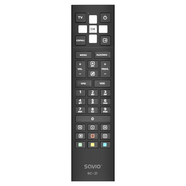 Savio RC-21 pilot Podczerwień TV set-top box