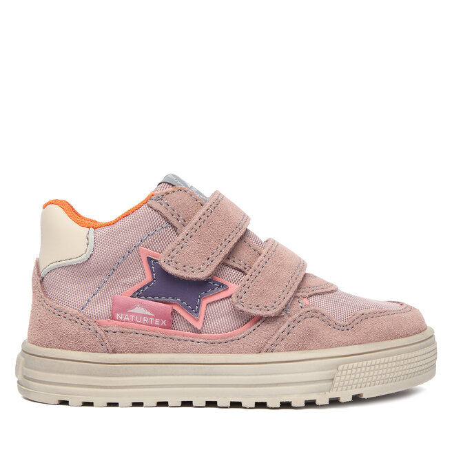 Sneakersy Naturino Hess 3 Vl Wp. 2018595-02-3M31 M Różowy