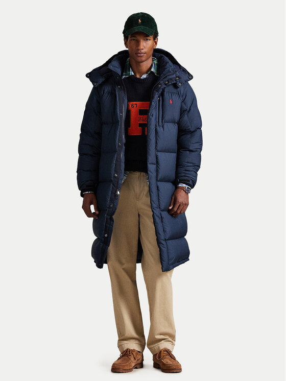 Polo Ralph Lauren Kurtka puchowa 710P01338001 Granatowy Regular Fit