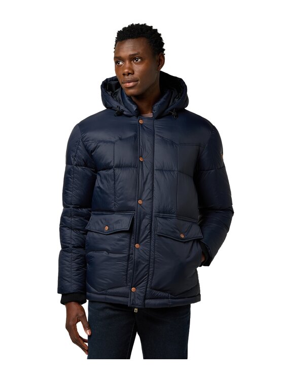 Wrangler Kurtka zimowa 112371450 Czarny Regular Fit