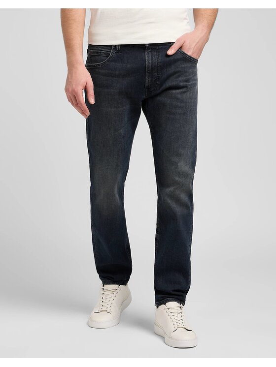 Lee Jeansy DAREN ZIP FLY Niebieski Straight Leg