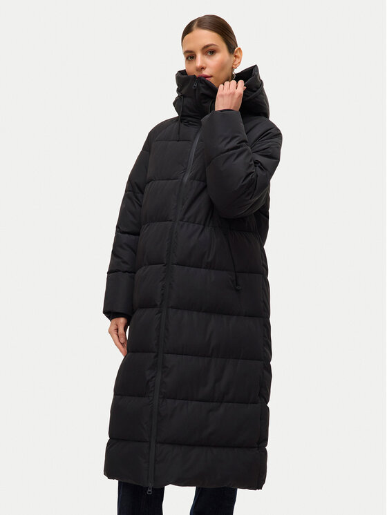Vero Moda Płaszcz zimowy Elanor 10332382 Czarny Regular Fit